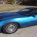 1987 Blue Chevrolet Corvette For Sale Eaton, OH on Modern Muscle Cars For Sale